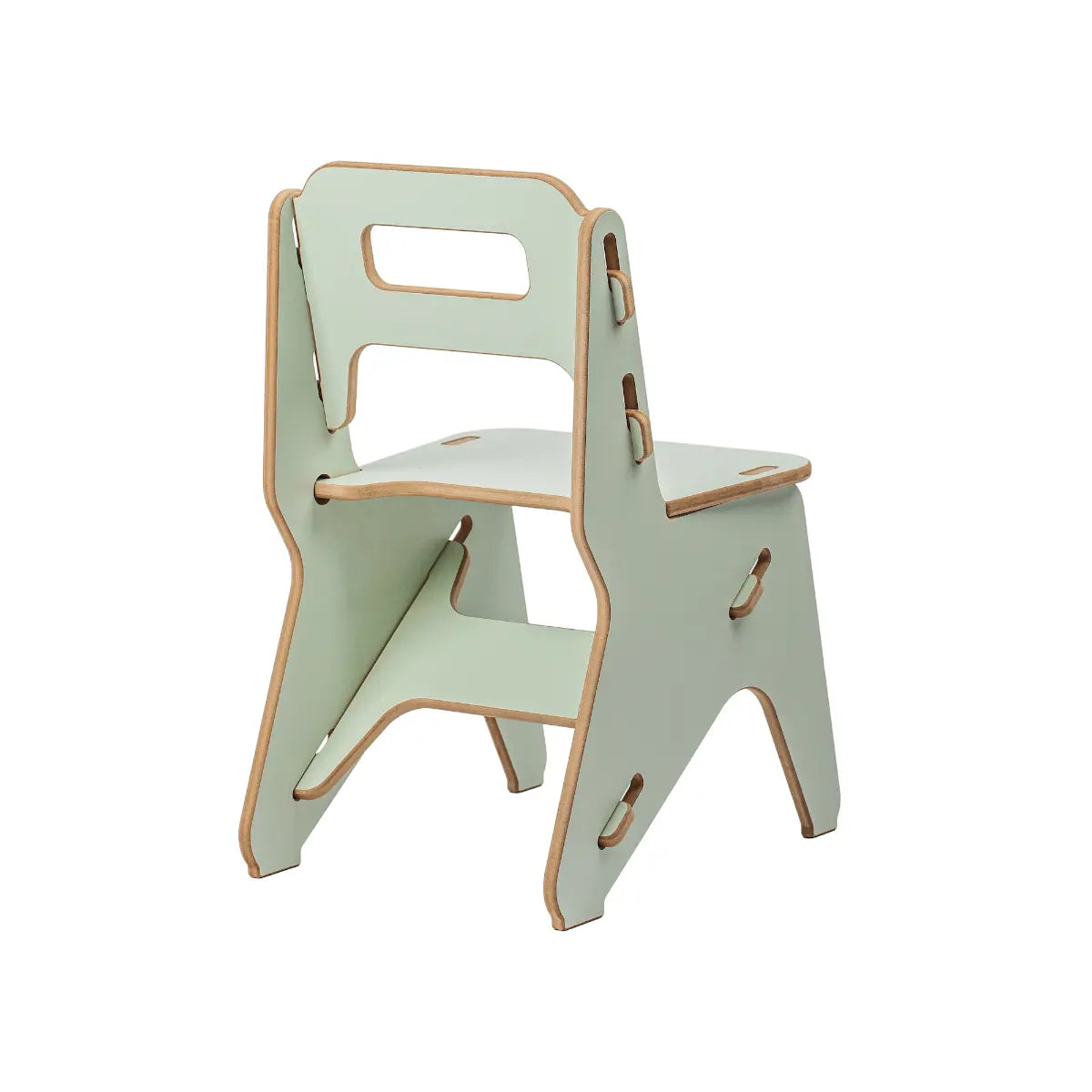 NANDO Childrens Preschool Chair, pistachio green.